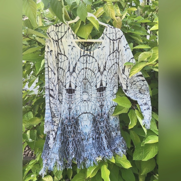 Mushka By Sienna Rose Artistic Patterned Top / Tunic - Picture 1 of 8